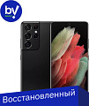 Смартфон Samsung Galaxy S21 Ultra 5G SM-G998B/DS 12GB/128GB Восстановленный by Breezy, грейд A (черный фантом)