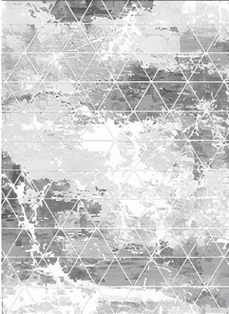 Ковер для жилой комнаты Linea Hali Banco P1333-GREY (1.2x1.7)