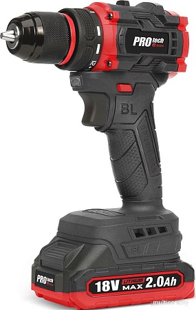 Дрель-шуруповерт Edon Protech AD-18BL (с 2-мя АКБ, кейс)