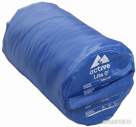 Спальный мешок Active Lite 0° (синий)