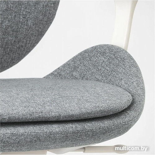 Кресло Ikea Хаттефьелль (гуннаред классический серый) 092.521.35