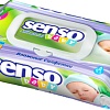 Влажные салфетки Senso Baby Антибактериальные с клапаном (72 шт)