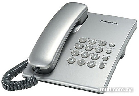 Проводной телефон Panasonic KX-TS2350RUS (серебристый)