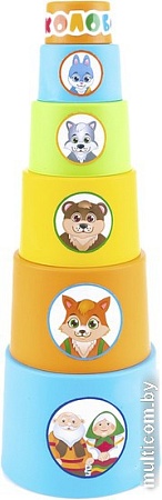 Пирамидка Knopa Колобок 87006