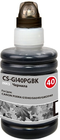 Чернила CACTUS CS-GI40PGBK (аналог Canon GI-40PGBK)