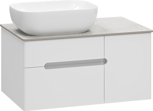 Misty Тумба под умывальник Роял 80 П-Роя-01080-011П2Я (белый)