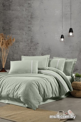 Постельное белье Arya Stone Washed Minty 200x220 8680943225382