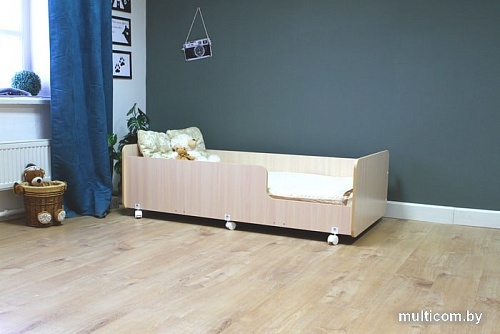 Кровать Красная звезда Р439 Капризун 4 160x80 (дуб млечный)