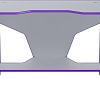 Игровое (геймерское) кресло VMMGame Spaceone Light 140 Purple SO-2-WEPU