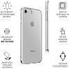 Чехол VOLARE ROSSO Clear для Apple iPhone SE 2020/8/7 (прозрачный)