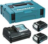 Аккумулятор с зарядным устройством Makita 197643-8 (12В/2x1.5 Ah + 12В + кейс)