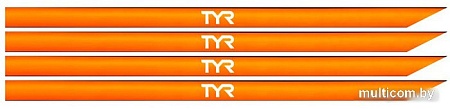 Резинка для лопаток TYR Silicone Replacement Straps LHPSILST/810 (оранжевый)