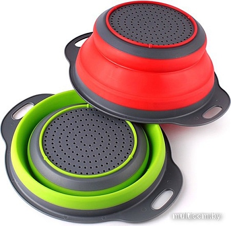 Дуршлаг Darvish DV-H-1182 (красный)