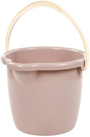 Ведро Полесье №10 04809 (12 л, темно-кремовый)