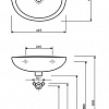 Умывальник Kolo Idol M11150 50x41