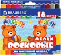 Восковые мелки BRAUBERG 222971 (18 цв)