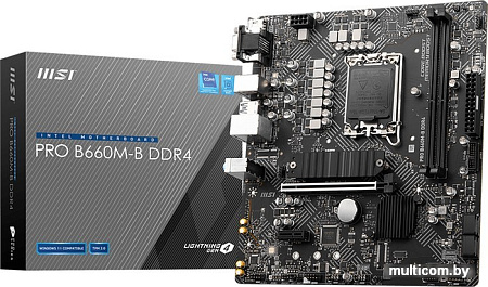 Материнская плата MSI Pro B660M-B DDR4