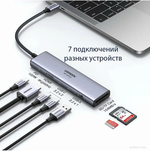 Док-станция Ugreen CM511 45521