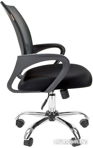 Кресло CHAIRMAN 696 Chrome (черный)