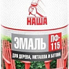 Эмаль Кубанские краски Наша ПФ-115 0.8 кг (бирюзовый)