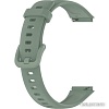 Ремешок Rumi силиконовый для Huawei Band 7 (шалфейно-зеленый)
