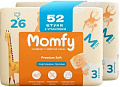 Трусики-подгузники Momfy 3 размер М (2x26шт)