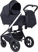 Универсальная коляска MOWbaby Zoom air MB087 (3 в 1, Silver Black)