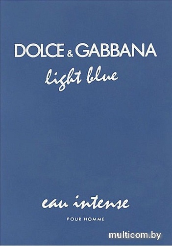 Dolce&Gabbana Light Blue Eau Intense pour Homme EdP (50 мл)