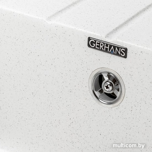 Кухонная мойка Gerhans B20 (белый)