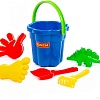 Набор игрушек для песочницы Полесье Ведро-цветок 365 36483