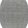 Циновка Merinos Kair S156-OVAL-DARK GRAY (1х2)