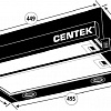 Кухонная вытяжка CENTEK СТ-1841-60