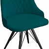 Стул Трия Гранд К3 (черный муар/велюр Confetti Izumrud)
