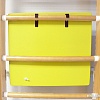 Детский спортивный комплекс Kampfer Helena Ceiling Busyboard (стандарт, натуральный/бизиборд желтый)