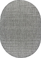 Циновка Merinos Kair S156-OVAL-DARK GRAY (1х2)