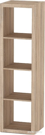 Стеллаж Mio Tesoro Фора 4L (дуб беленый)