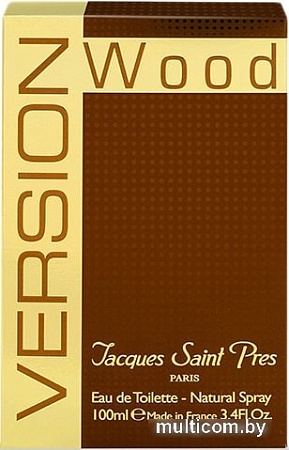Ulric de Varens Jacques Saint Pres Version Wood EdT (100 мл)