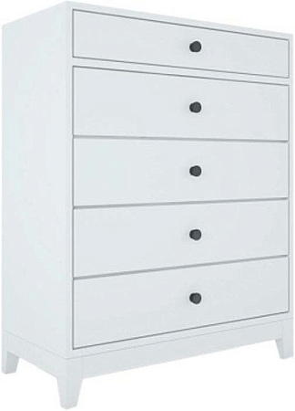 Комод Belux Лектум КД 850x410-5 (198, сосна/белый матовый)