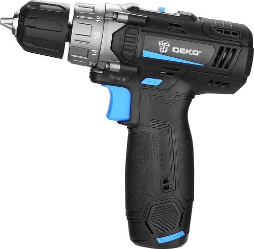 Дрель-шуруповерт Deko ZKCD12 084-1008 (с 1-им АКБ)