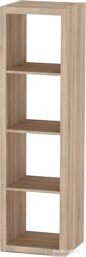 Стеллаж Mio Tesoro Фора 4L (дуб беленый)