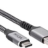 Кабель VCOM CU401M-1M USB 3.2 Gen2 Type-A - USB 3.1 Type-C (1 м, черный)