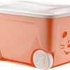Ящик для хранения Lalababy Play With Me на колесах LA103211040 (50 л, персиковая карамель)