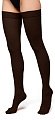 Чулки компрессионные Польза 4002 выше колена 1 кл.к. (р.4 (L), рост1, черный)