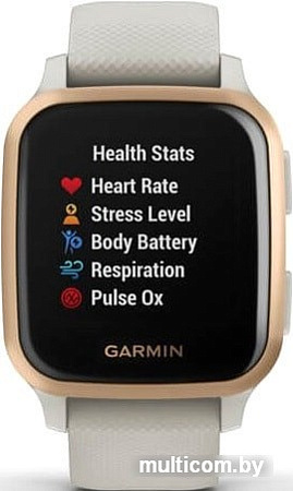 Умные часы Garmin Venu Sq Music (песочный)