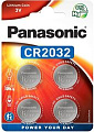 Батарейка Panasonic CR2032 CR-2032EL/4B