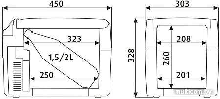 Термоэлектрический автохолодильник Dometic Tripocool TC14