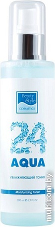 Beauty Style Тоник для лица Аква 24 увлажняющий (200 мл)