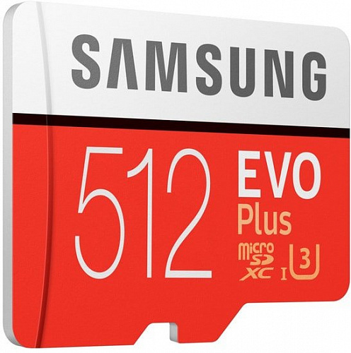 Карта памяти Samsung EVO Plus 2020 microSDXC 512GB (с адаптером)