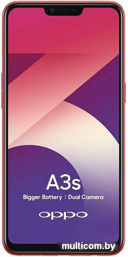 Смартфон Oppo A3s 2GB/16GB (красный)