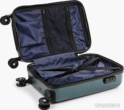 Чемодан-спиннер Sun Voyage Egg SV034-AC137-20 57 см (темно-зеленый)